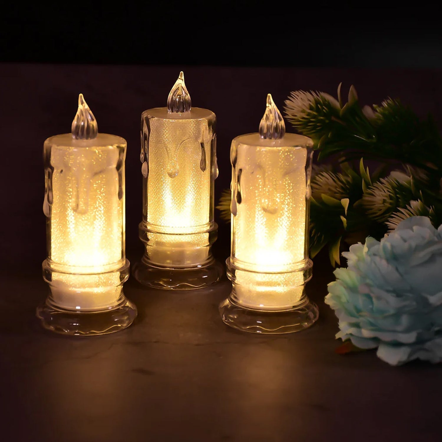 Festive Glow LED Candles Festive Glow LED Candles